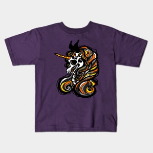 Unicorn Skeleton Kids T-Shirt